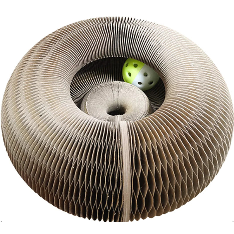 Nostresscat Micio Loop Tiragraffi Gioco Antistress Per Gatti ,  Relax, gioco e benessere per il tuo gatto