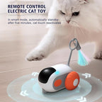 Turbo Tail 2.0 – Giocattolo Interattivo per Gatti con Coda Rotante Sensibile al Movimento