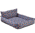 Cuccia Multifunzionale Cane Gatto Letto per Animali Imbottitura 100% Puro Cotone 3 Funzioni Cesta Cuscino e Tappeto Resistente 70 x 110 cm