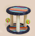 Tiragraffi per gatti con gioco palla 24x26