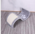 Tiragraffi a onda per gatto grigio naturale