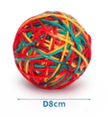 Gioco per Gatto Palla Di Lana con campanella incorporata diametro da 8 cm -intrattenimento per gatti -stimolazione del movimento e della creatività