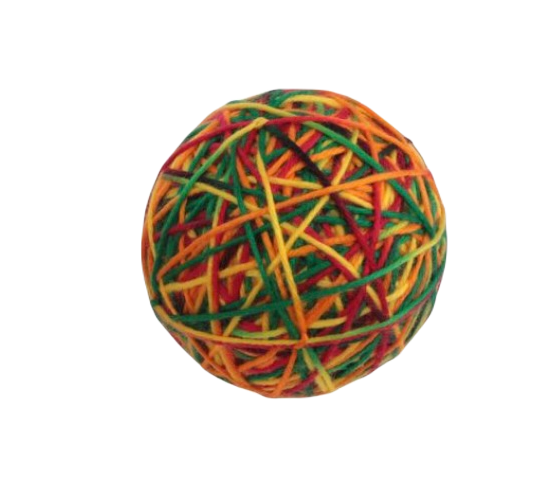 Gioco per Gatto Palla Di Lana con campanella incorporata - intrattenimento per gatti -stimolazione del movimento e della creatività